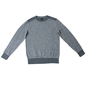Gap Men’s Long Sleeve Pocket Tee Heather Gray